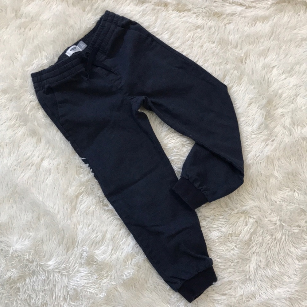 Blue jean joggers, size S (7/8)